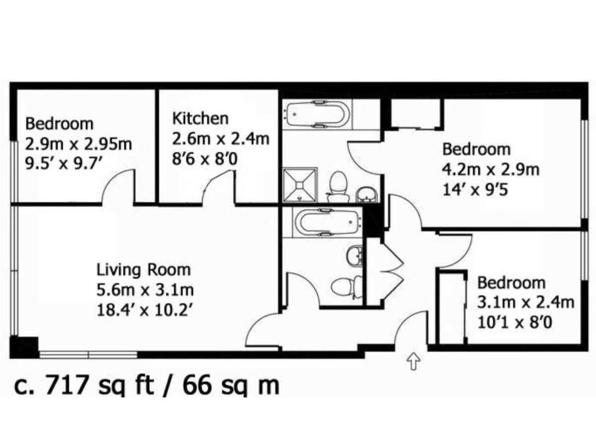 Superb Central Modern 3Bed 2Bath With Wifi, Trendy Fitzrovia W1 By Oxford Street Affable Informative Host Λονδίνο Εξωτερικό φωτογραφία
